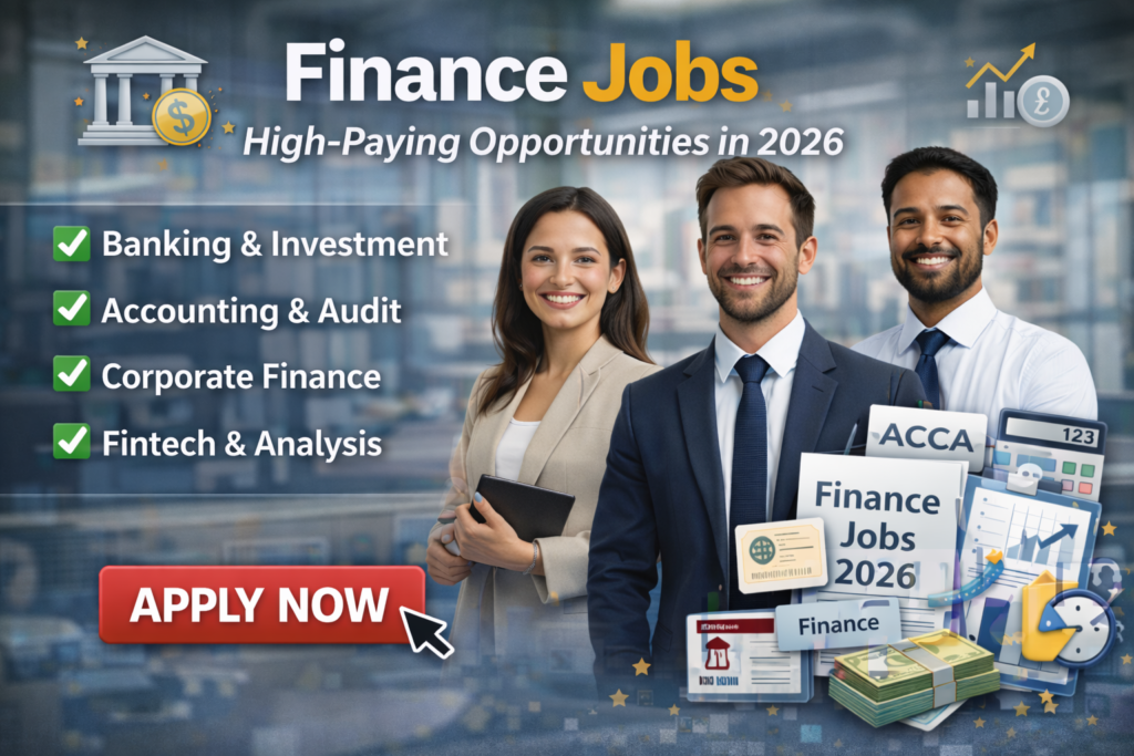 Finance jobs